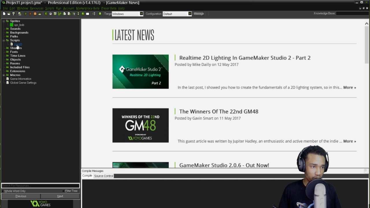 Game Maker Basic Movement tutorial - YouTube