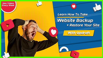 How to backup/Restore Your WordPress Website for Beginners