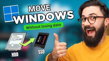 How to MOVE Windows to Another Drive/DISK for FREE (2024)