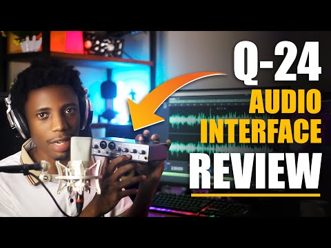 SOUND CARD INAYOKIMBIZA ZAIDI KWA SASA: - Q-24 AUDIO INTERFACE