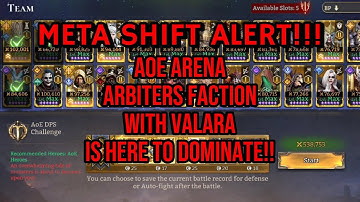AOE ARENA WITH VALARA | WATCHER OF REALMS