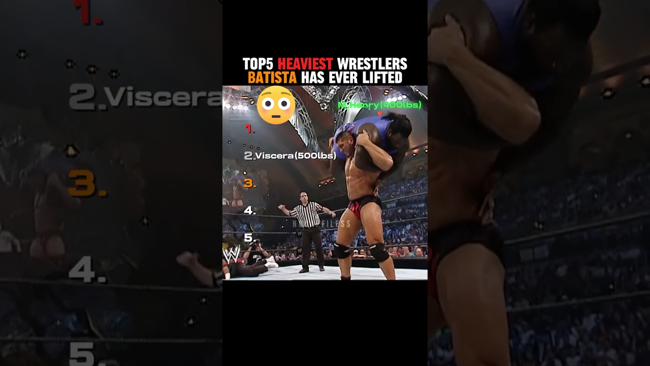 Batista Easily Lifted These Giants 😳