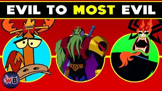 Cartoon Network 2000’s Villains: Evil to Most Evil