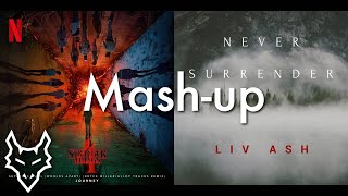 Separate Ways Surrender - Liv Ash & Journey | Mashup Resimi