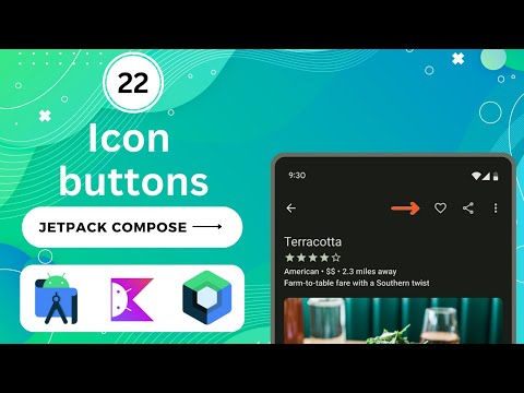 How to Implement IconButton in Jetpack Compose | Android | Kotlin | Android Studio Giraffe #android