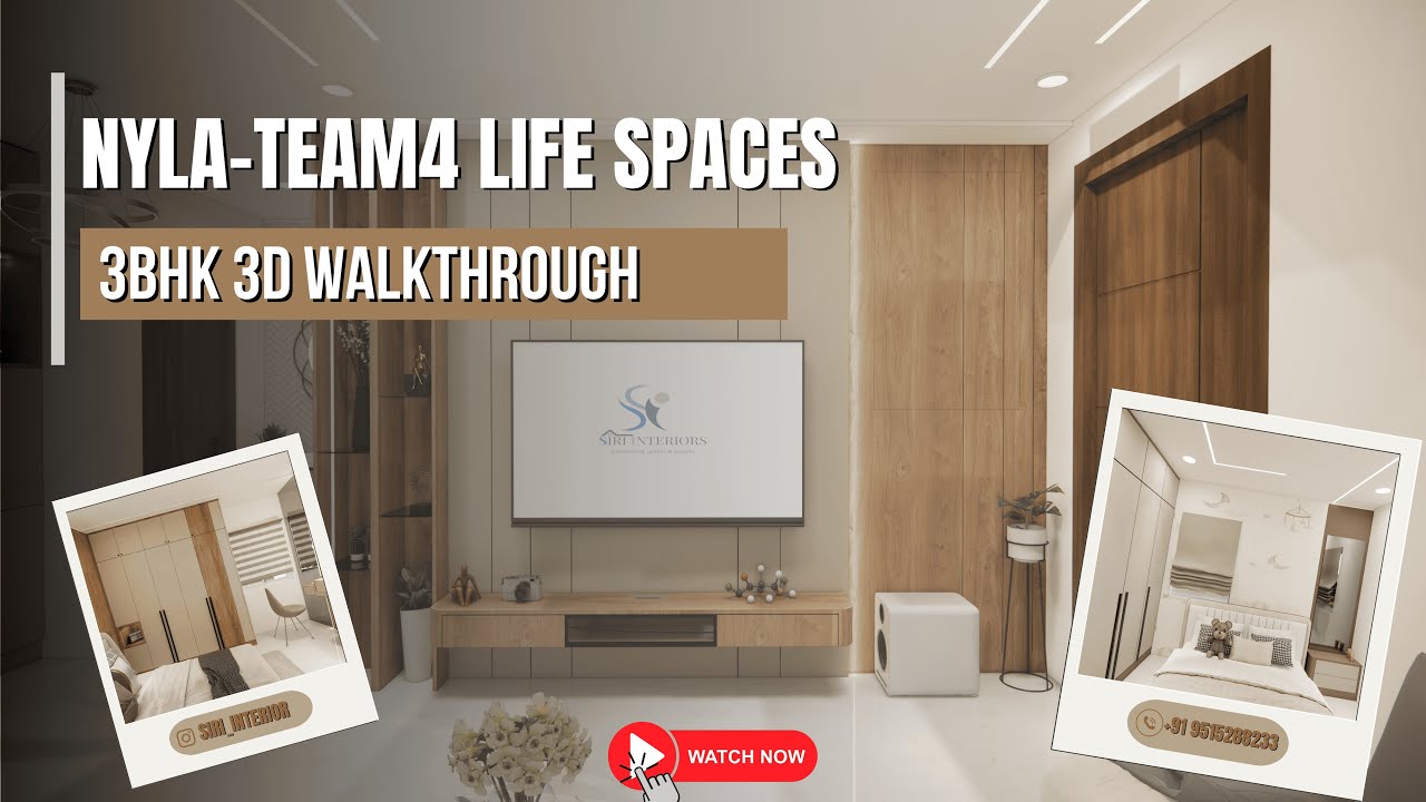 3BHK flat at NYLA – Team4 Life Spaces, Mayuri Nagar, Miyapur.