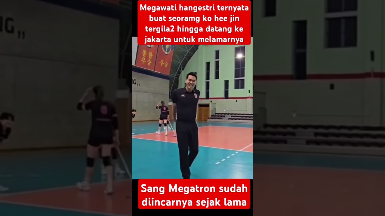 Megawati hangestri buat ko hee jin terbang ke jakarta untuk melamarnya, dia incar mega sejak lama