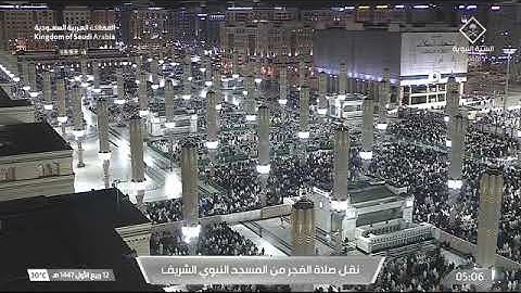 صلاة الفجر للشيخ عبدالله البعيجان من المسجد النبوي 12 ربيع الأول 1447 من سورة الأنعام 