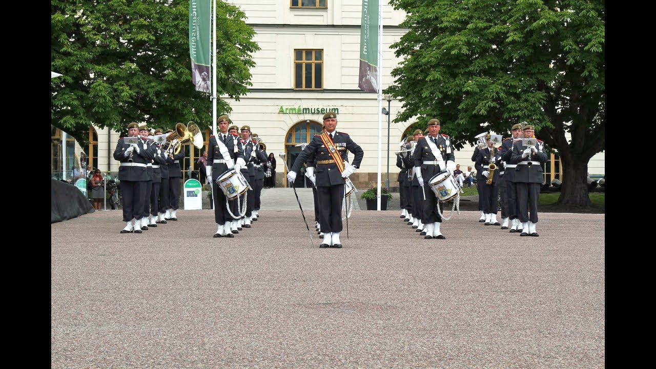 Hemvärnets musikkår Västmanland - Stadionmarsch av Viktor Widqvist