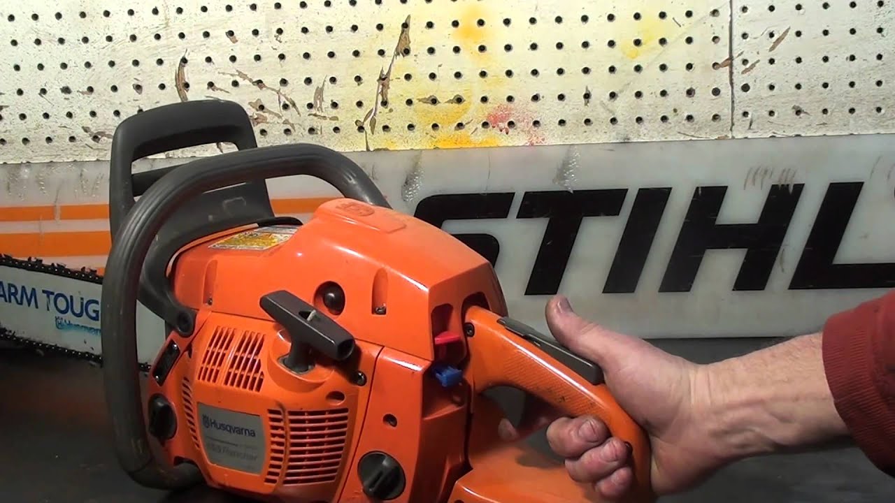 The chainsaw guy shop talk Husqvarna 455 Rancher e X Torq chainsaw 