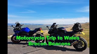 Motorcycle trip to Wales and the Brecon Beacons  4k  April 2023