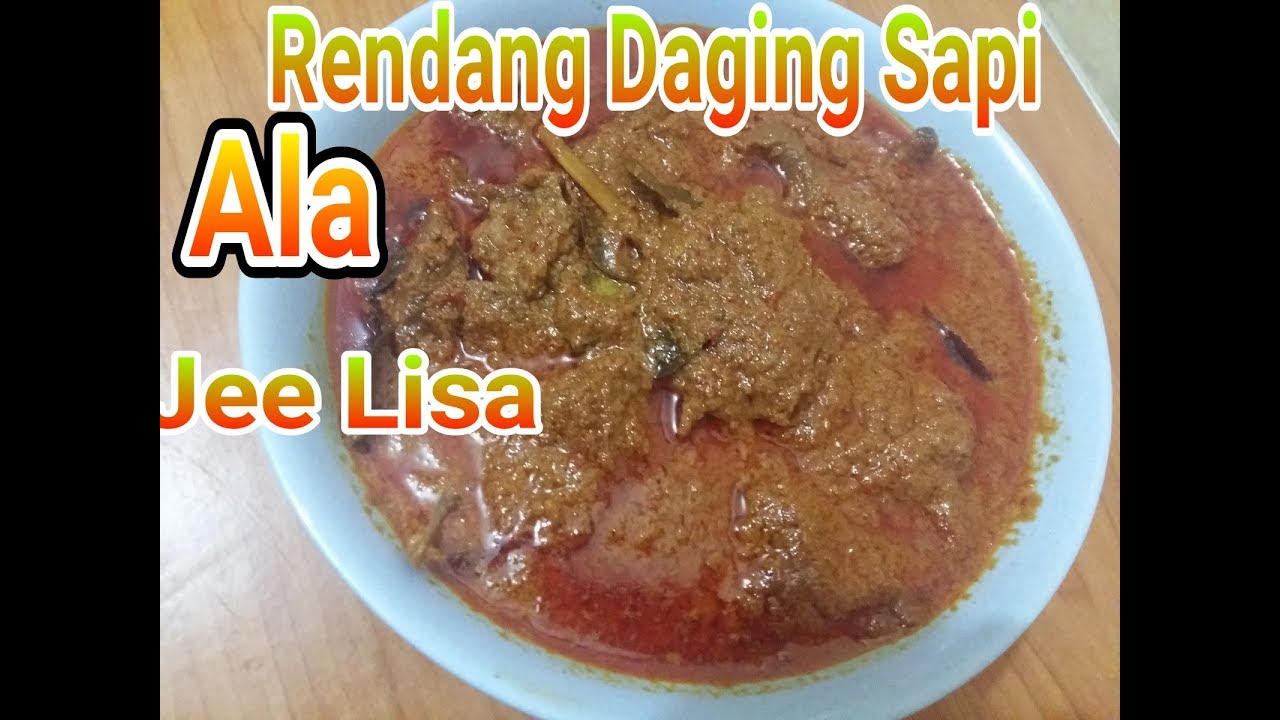  Resep Memasak Rendang Daging Sapi yang Enak dan lengkap 