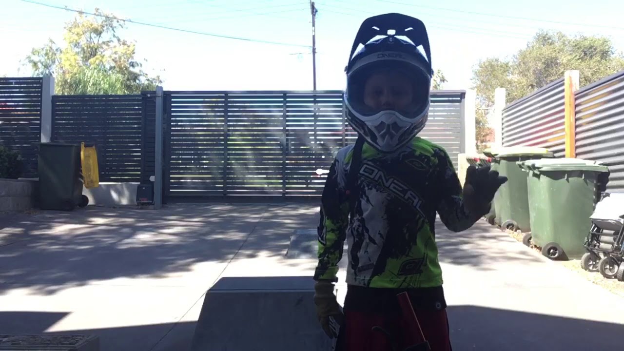 Trixta with his new jump