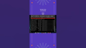 How to Install & Remove packages in Arch Linux/Garuda Linux