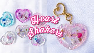 How To Make Resin Heart Shakers