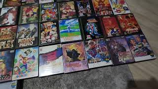 Minha coleção de neo geo aes