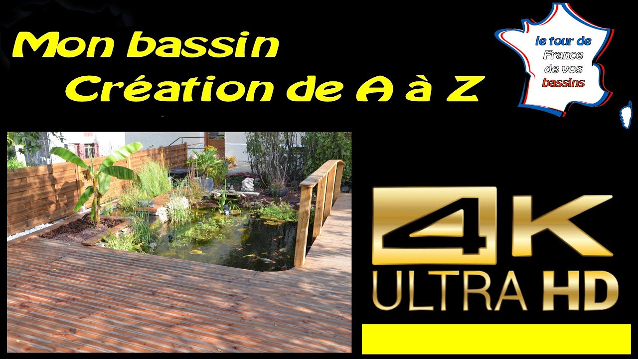 Bassin, création de A à Z en 4k