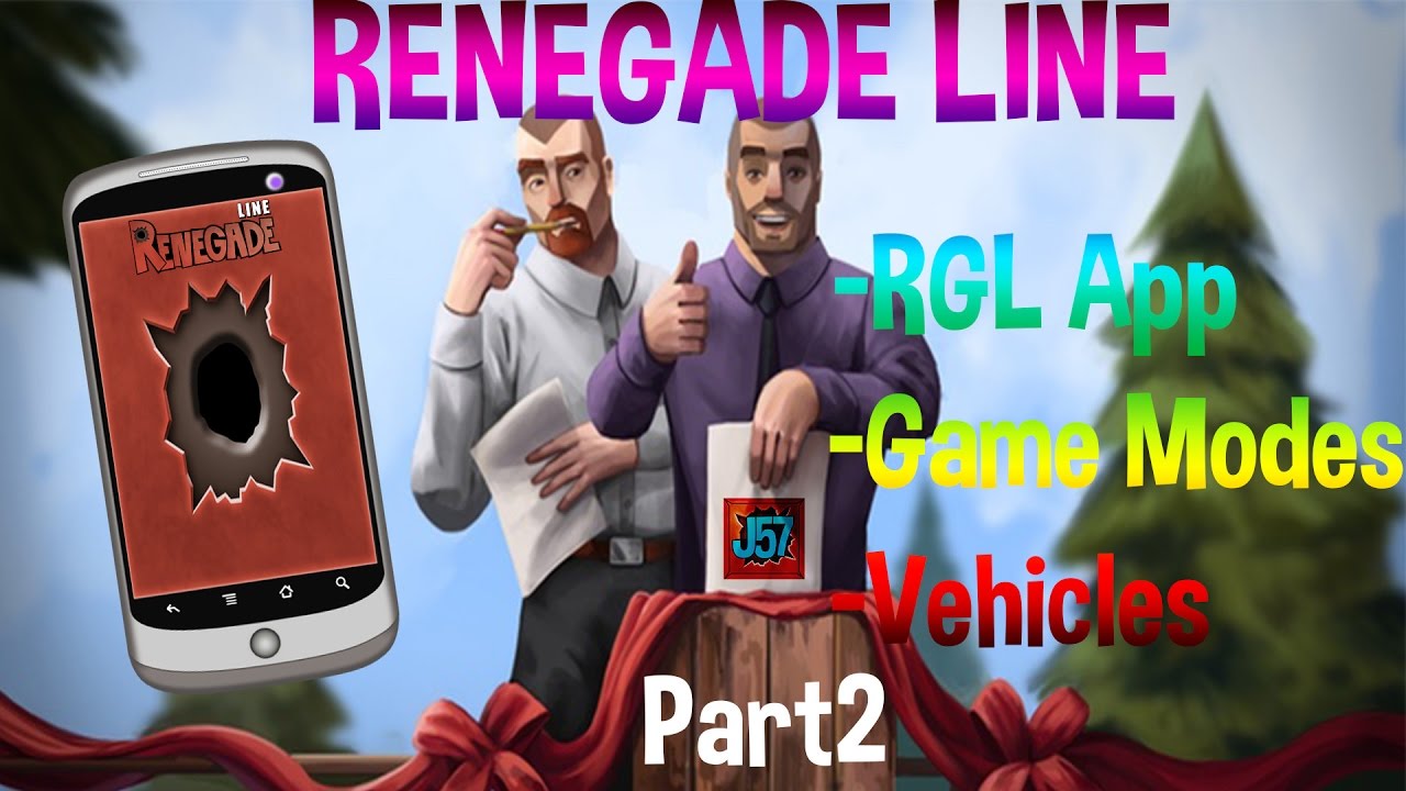 Renegade Line App, Game Modes And Vehicles!