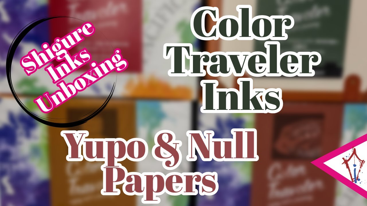 Unboxing 4 Great Inks from Color Traveler and Two Really Odd