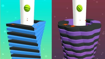 Stack Ball Game All Level Pro Gameplay Android, iOS New Mobile Games SB874