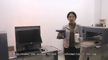 RFID channel reader D341 for wine anti counterfeit/production line_AnyID Shanghai