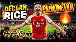 Declan Rice is PHENOMENAL!Declan Rice: THE ABSOLUTE ENGINEDeclan Rice is PHENOMENAL90+7' Clutch Goal