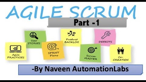 Learn Agile and Scrum - Part 1
