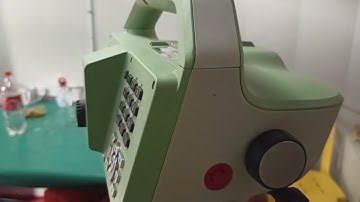 How to use Leica digital level machine LS 10.