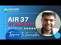 Physics iit jam 2021  air 37  harsh vardhan  elevate classes  in conversation with our toppers