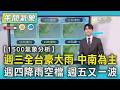 週三全台豪大雨 中南為主 週四降雨空檔 週五又一波｜TVBS新聞 @TVBSNEWS01