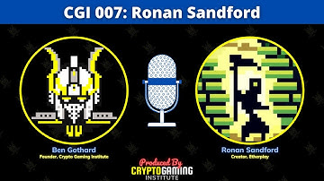CGI 007: Ronan Sandford | Founder of Etherplay & Former EA SportsGame Developer