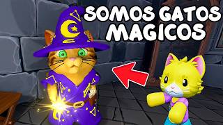 NOS TRANSFORMAMOS en GATOS MAGICOS y nuestra VOZ se convierte en MAGIA 🔮😹con ROBI en MEOWGIC screenshot 2