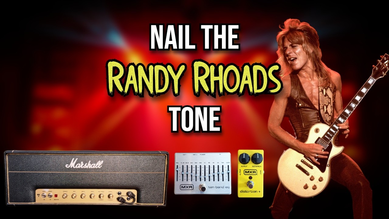 How to Get a Guitar Tone Like Randy Rhoads (Ozzy Osbourne)