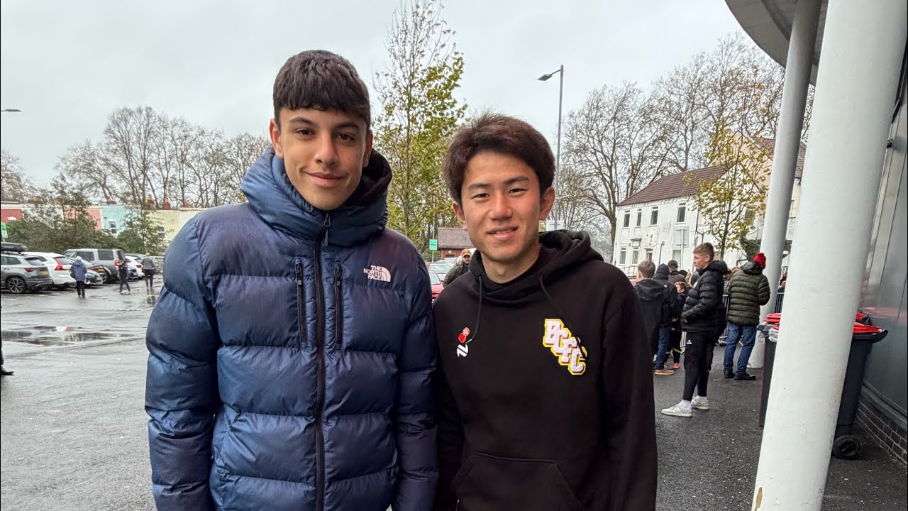 Bristol City v Swansea City 3-0 fan footage 22/11/25 match blue