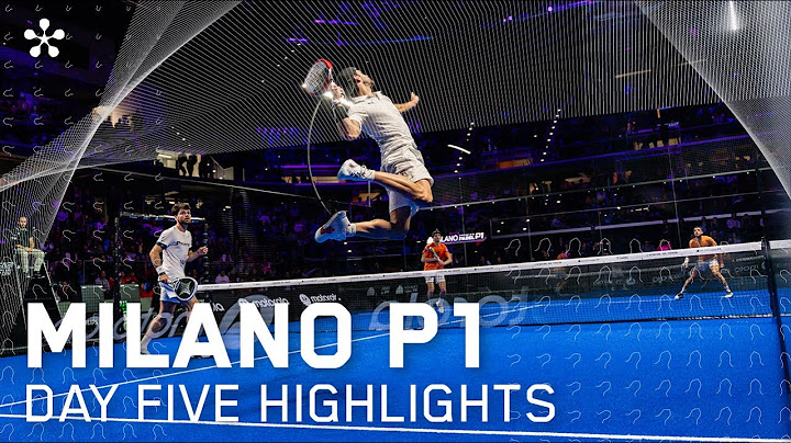 Milano Premier Padel P1: Highlights day 5 (Men)