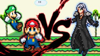 Mario and Luigi vs Sephiroth (Sprite Animation)