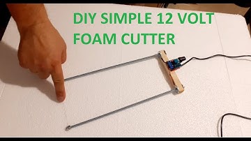 DIY Hot Wire Foam Cutter: Easily Cut Styrofoam with Homemade Tool!
