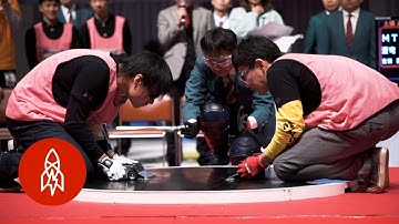 The Freakishly Fast World of Robot Sumo