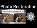 Bringing Old Photos Back To Life Tutorial  [Photo Restoration AI]