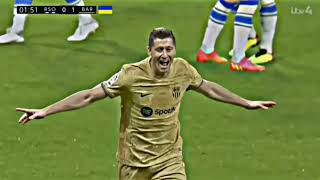 Robert Lewandowski Barcelona 4K Free Clip