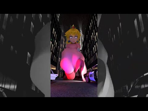 Giantess Princess Peach