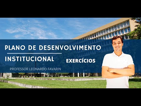 PLANO DE DESENVOLVIMENTO INSTITUCIONAL| PDI UFRJ | PROF. LEONARDO FAVARIN