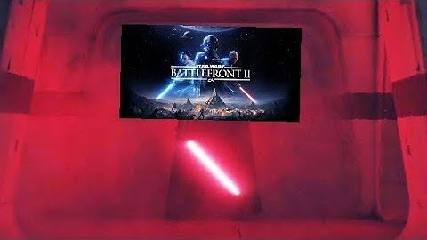 Darth Vader Hallway Scene in Battlefront 2