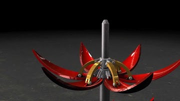 Flower 3D Model in Autodesk Invetor and Showcase