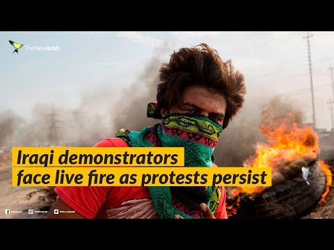 Iraq protesters face live fire