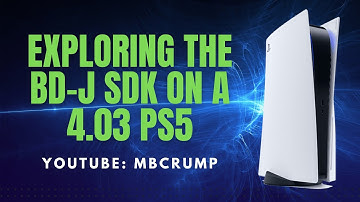 Building the PS5 File Dumper sample from the BD-J SDK on a 4.03 PS5