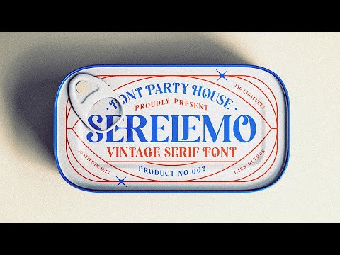 Serelemo - Vintage Serif Font, a Serif Font by Morand Union (Thumbnail 4 of 18)