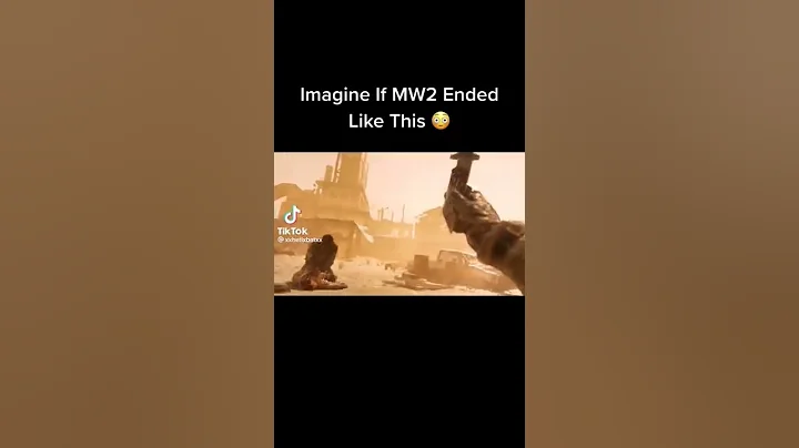 Imagine If MW2 Ended Like This😳 | #callofdutymodernwarfare 2 #shorts #the_epic