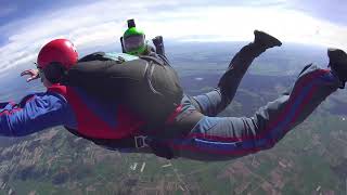 Parachute Jump | Skydiving Training | AFF Level 3 | Tristan Schwandke | Paranodon Illertissen