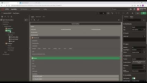 Oracle Apex Dynamic Action, Region Refresh - Part1